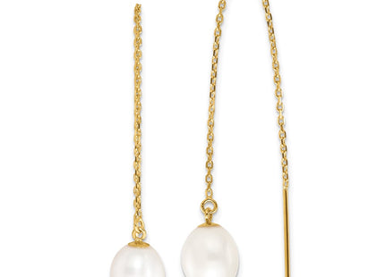 14k Yellow Gold Earrings Style XF711E - Classique Jewelry Inc.