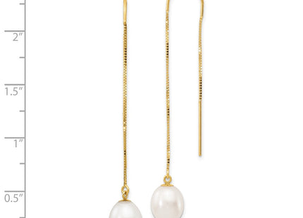 14k Yellow Gold Earrings Style XF712E - Classique Jewelry Inc.