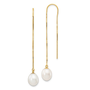 14k Yellow Gold Earrings Style XF712E - Classique Jewelry Inc.