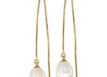 14k Yellow Gold Earrings Style XF713E - Classique Jewelry Inc.