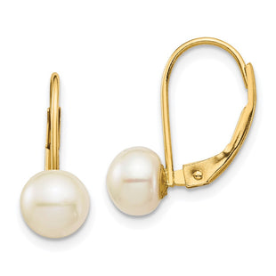 14k Yellow Gold Earrings Style XF715E - Classique Jewelry Inc.