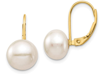 14k Yellow Gold Earrings Style XF716E - Classique Jewelry Inc.