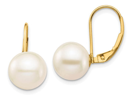 14k Yellow Gold Earrings Style XF717E - Classique Jewelry Inc.