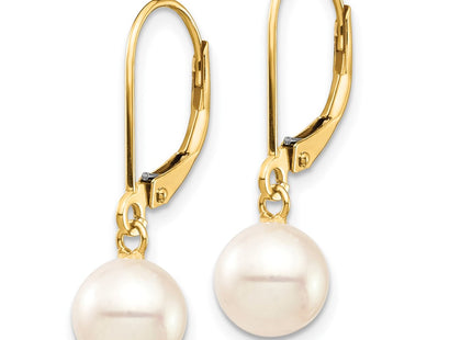 14k Yellow Gold Earrings Style XF725E - Classique Jewelry Inc.
