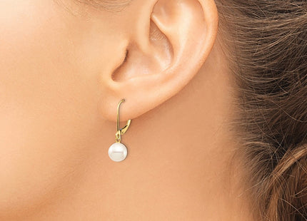14k Yellow Gold Earrings Style XF725E - Classique Jewelry Inc.