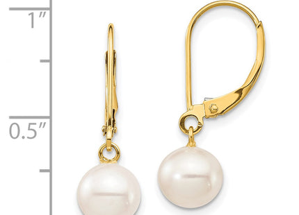 14k Yellow Gold Earrings Style XF725E - Classique Jewelry Inc.