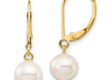 14k Yellow Gold Earrings Style XF725E - Classique Jewelry Inc.