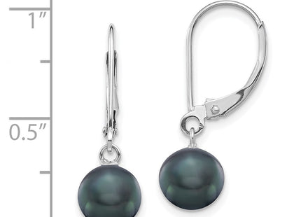 14k White Gold Earrings Style XF726E - Classique Jewelry Inc.