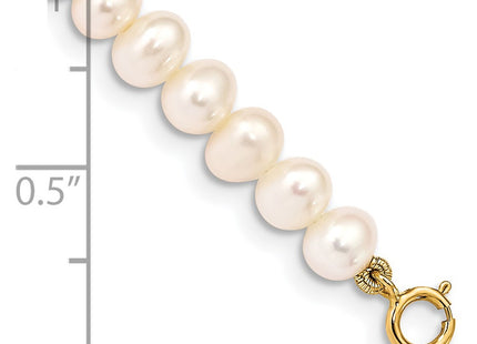 14k Yellow Gold Bracelets Style XF728 - Classique Jewelry Inc.