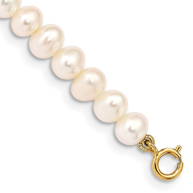 14k Yellow Gold Bracelets Style XF728 - Classique Jewelry Inc.