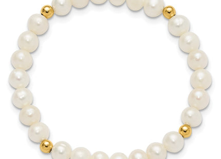 14k Yellow Gold Bracelets Style XF729 - Classique Jewelry Inc.