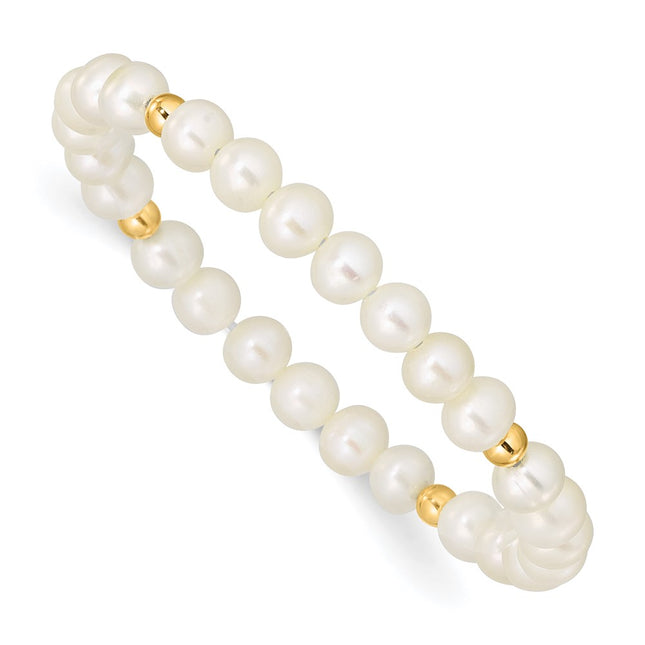 14k Yellow Gold Bracelets Style XF729 - Classique Jewelry Inc.
