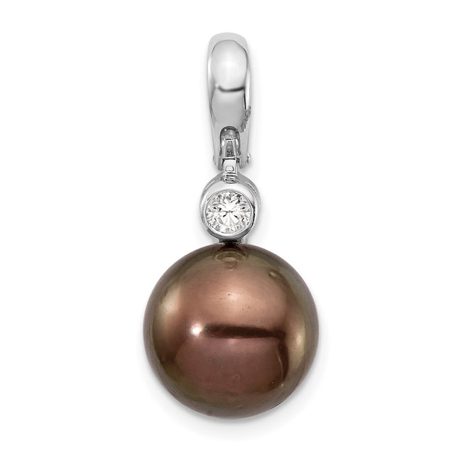 14k White Gold Pendants Style XF732 - Classique Jewelry Inc.