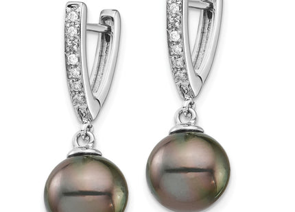 14k White Gold Earrings Style XF733E - Classique Jewelry Inc.