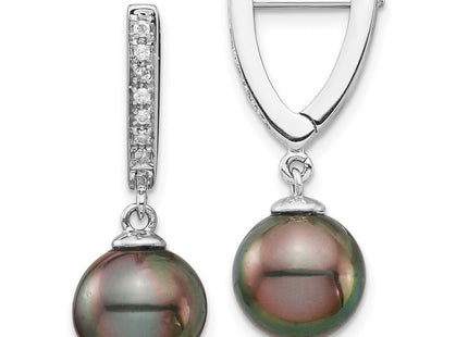 14k White Gold Earrings Style XF733E - Classique Jewelry Inc.