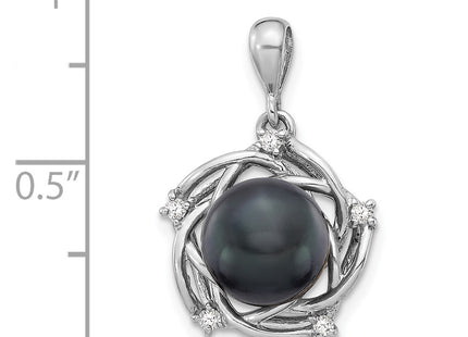 14k White Gold Pendants Style XF734 - Classique Jewelry Inc.