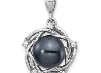 14k White Gold Pendants Style XF734 - Classique Jewelry Inc.