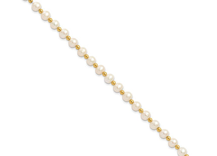 14k Yellow Gold Bracelets Style XF740 - Classique Jewelry Inc.