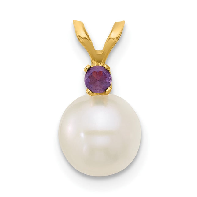 14k Yellow Gold Pendants Style XF741 - Classique Jewelry Inc.