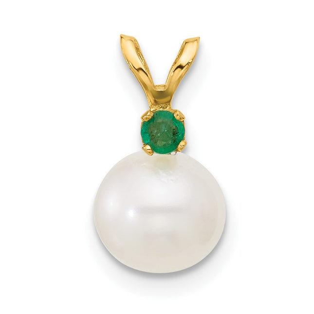 14k Yellow Gold Pendants Style XF741 - Classique Jewelry Inc.