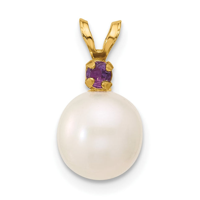 14k Yellow Gold Pendants Style XF742 - Classique Jewelry Inc.