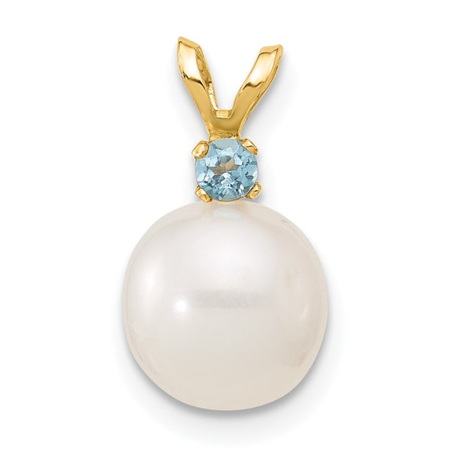 14k Yellow Gold Pendants Style XF742 - Classique Jewelry Inc.