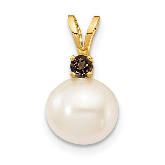 14k Yellow Gold Pendants Style XF742 - Classique Jewelry Inc.