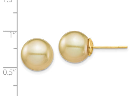 14k Yellow Gold Earrings Style XF743E - Classique Jewelry Inc.