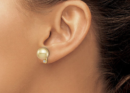 14k Yellow Gold Earrings Style XF747E - Classique Jewelry Inc.