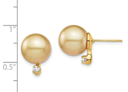 14k Yellow Gold Earrings Style XF747E - Classique Jewelry Inc.