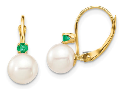 14k Yellow Gold Earrings Style XF751E - Classique Jewelry Inc.