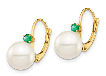 14k Yellow Gold Earrings Style XF752E - Classique Jewelry Inc.