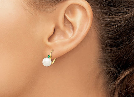 14k Yellow Gold Earrings Style XF752E - Classique Jewelry Inc.