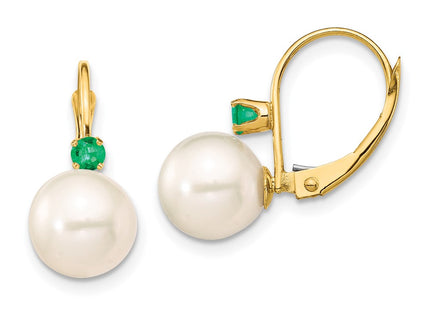 14k Yellow Gold Earrings Style XF752E - Classique Jewelry Inc.