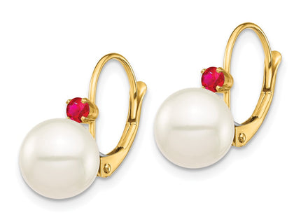 14k Yellow Gold Earrings Style XF752E - Classique Jewelry Inc.