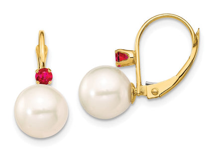 14k Yellow Gold Earrings Style XF752E - Classique Jewelry Inc.