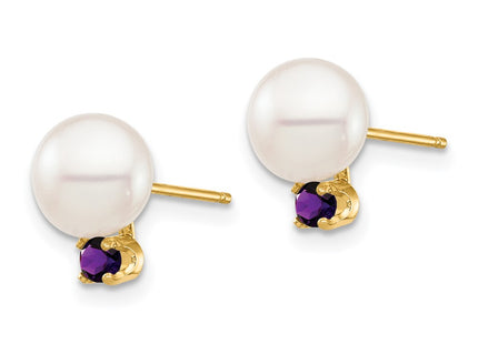 14k Yellow Gold Earrings Style XF753E - Classique Jewelry Inc.