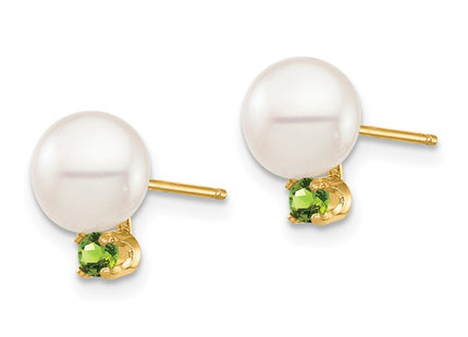 14k Yellow Gold Earrings Style XF753E - Classique Jewelry Inc.