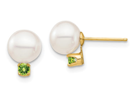 14k Yellow Gold Earrings Style XF753E - Classique Jewelry Inc.