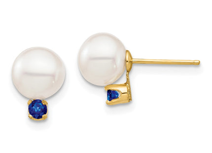 14k Yellow Gold Earrings Style XF753E - Classique Jewelry Inc.