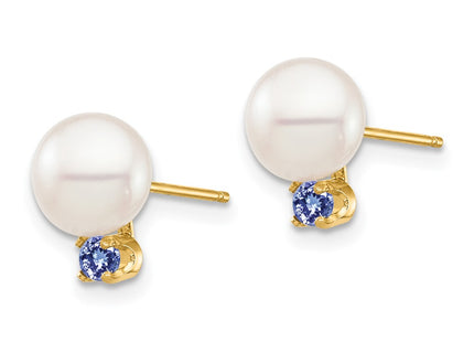 14k Yellow Gold Earrings Style XF753E - Classique Jewelry Inc.