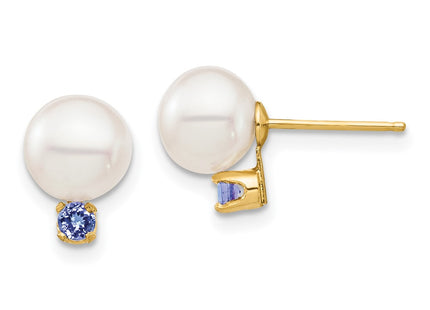 14k Yellow Gold Earrings Style XF753E - Classique Jewelry Inc.