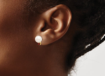 14k Yellow Gold Earrings Style XF754E - Classique Jewelry Inc.