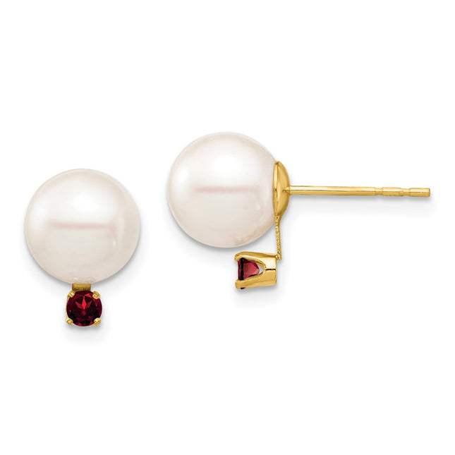 14k Yellow Gold Earrings Style XF754E - Classique Jewelry Inc.