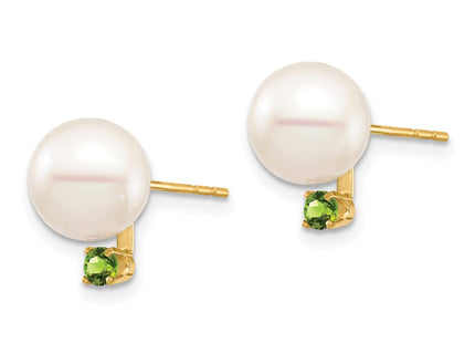 14k Yellow Gold Earrings Style XF754E - Classique Jewelry Inc.