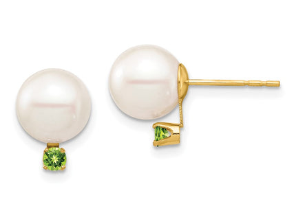 14k Yellow Gold Earrings Style XF754E - Classique Jewelry Inc.