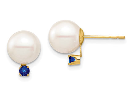 14k Yellow Gold Earrings Style XF754E - Classique Jewelry Inc.