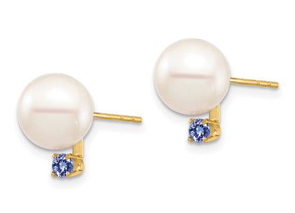 14k Yellow Gold Earrings Style XF754E - Classique Jewelry Inc.