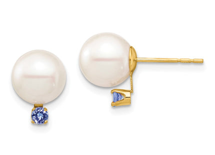 14k Yellow Gold Earrings Style XF754E - Classique Jewelry Inc.