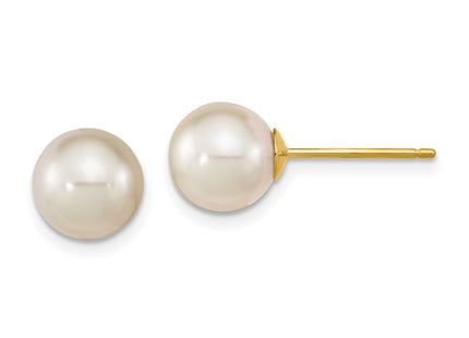 14k Yellow Gold Earrings Style XF756E - Classique Jewelry Inc.